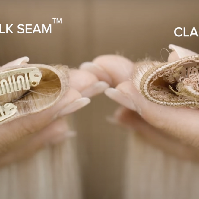 Choose Your Fighter: Silk Seam™ vs. Classic Hair Extensions