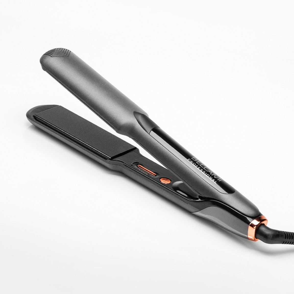 Triple Shine Professional Digital Flat Iron, Grey & Copper  display picture 1