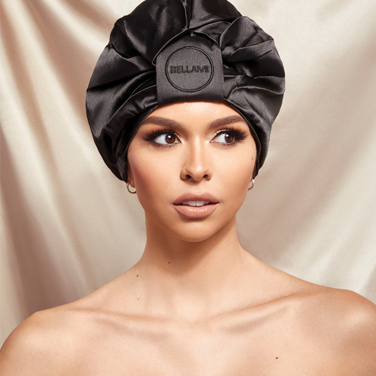 Night Cap: Mulberry Silk Hair Extension Bonnet| Bellami Hair 