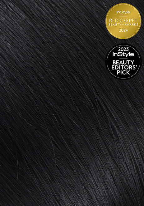 BELLAMI Silk Seam 260g 24" Jet Black (#1) Hair Extensions