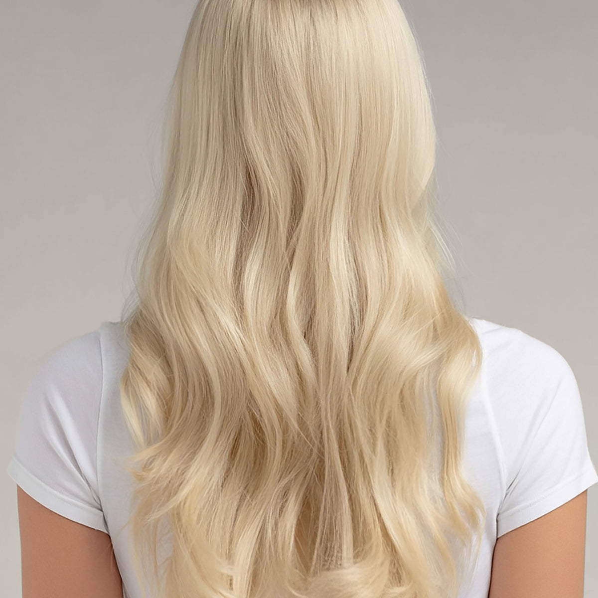 Bellami Blonde Human Hair Extension with Storage Bag Bellami Hair Extensions Carrier| Bellami Hair – BELLAMI Hair main image 3