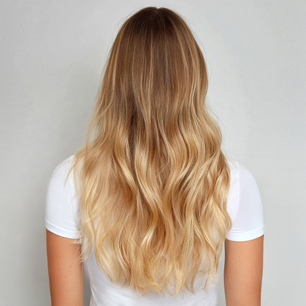 Silk Seam Clip-In, Ash Brown/Ash Blonde| Bellami Hair 