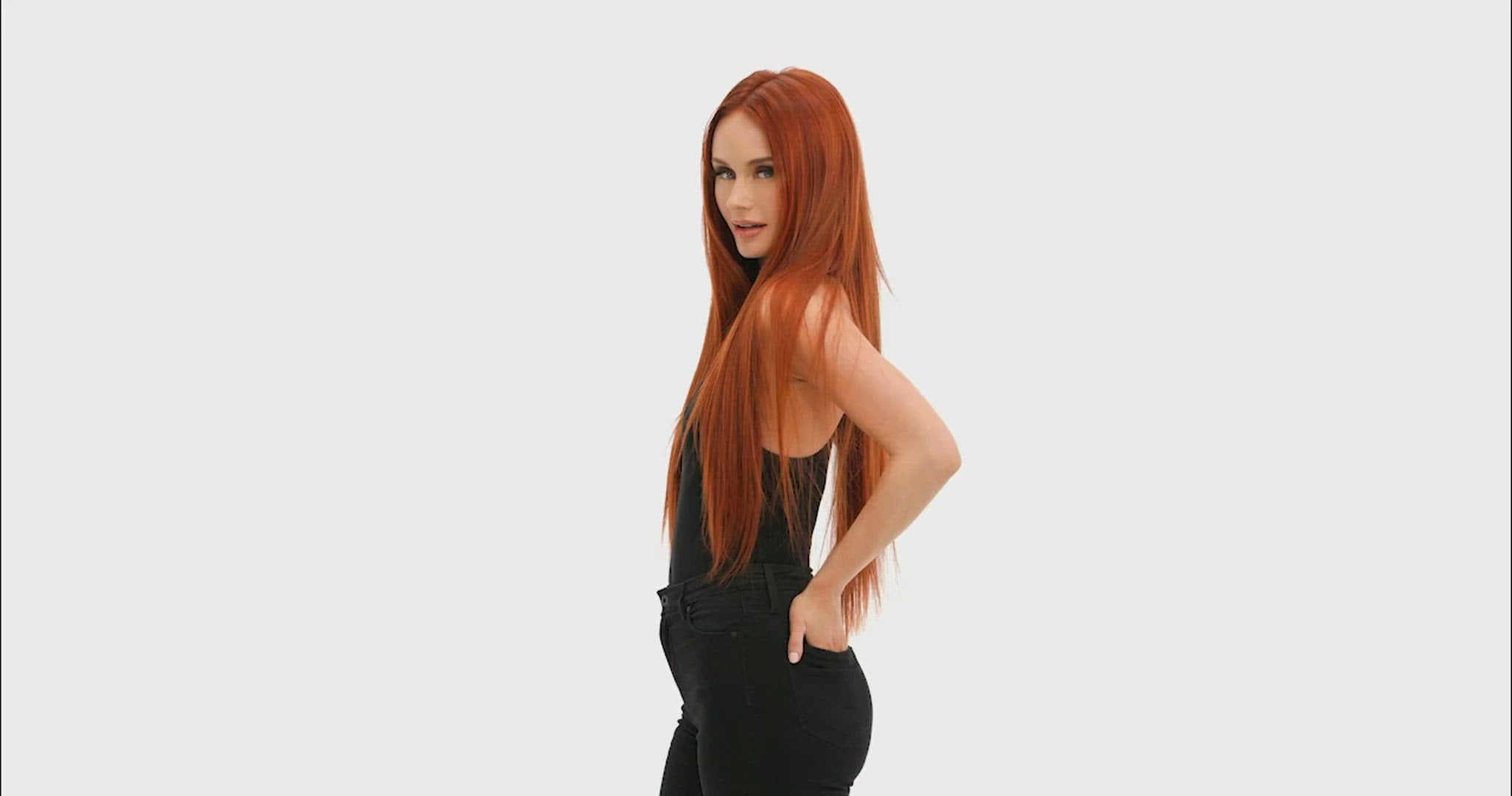 Video thumbail for BELLAMI Silk Seam 24" 260g Spiced Crimson Natural Hair Extensions