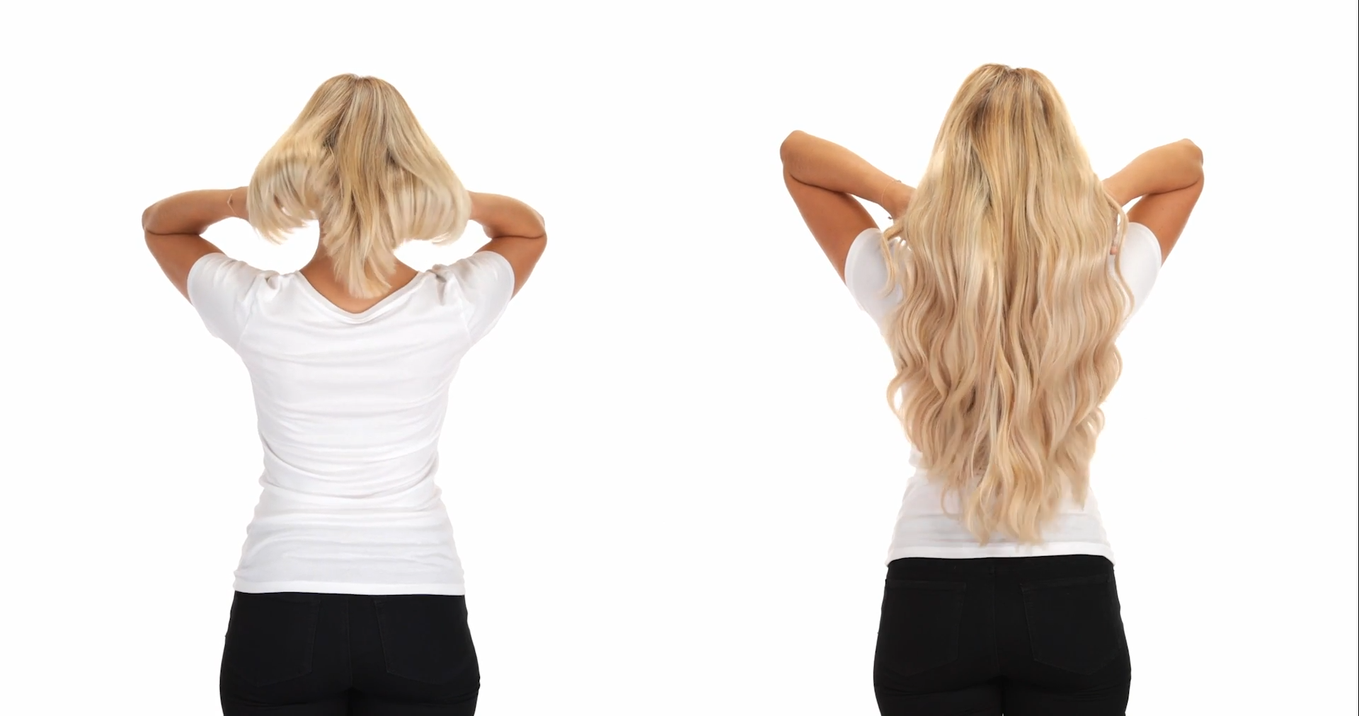 Video thumbail for BELLAMI Silk Seam 240g 22" Rooted Cool Brown (17/P10/16/60) Hair Extensions