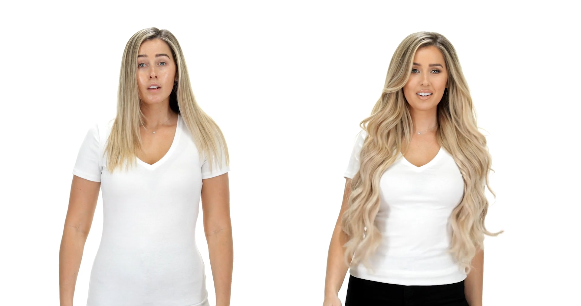 Video thumbail for BELLAMI Silk Seam 360g 26" Butter Blonde (P10/16/60) Hair Extensions