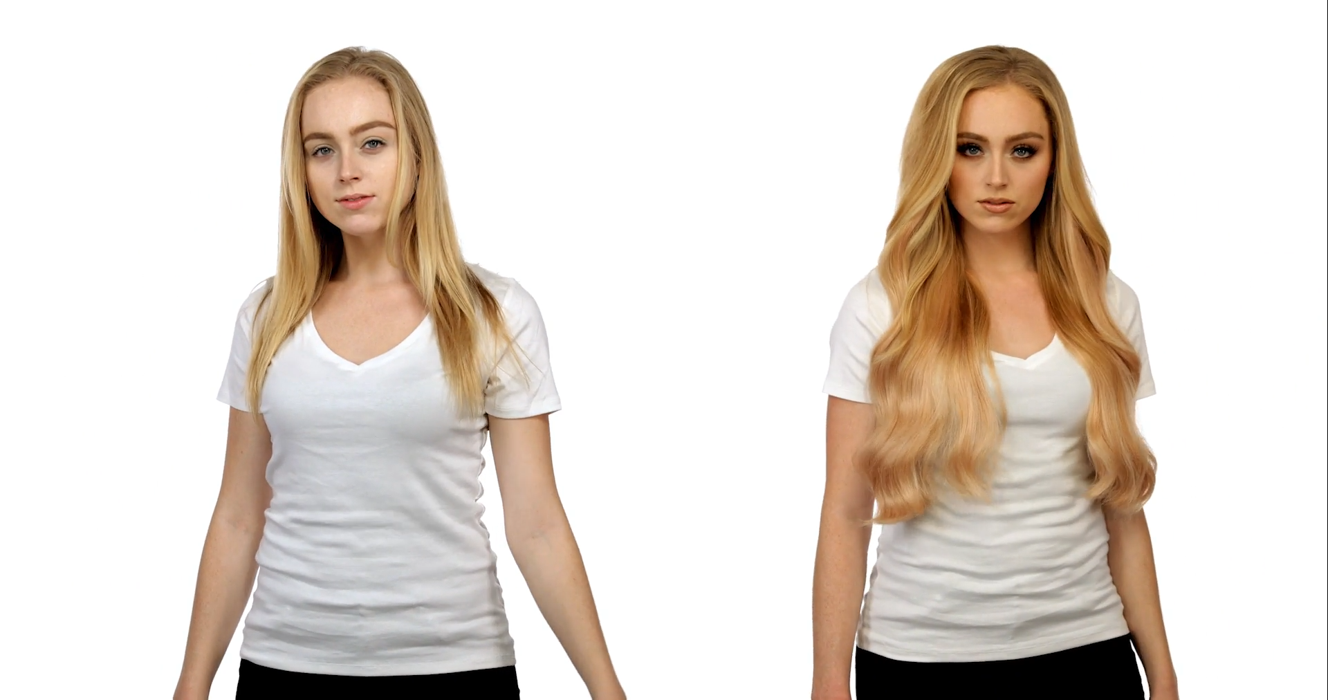 Video thumbail for BELLAMI Silk Seam 240g 22" Strawberry Blonde (27) Hair Extensions