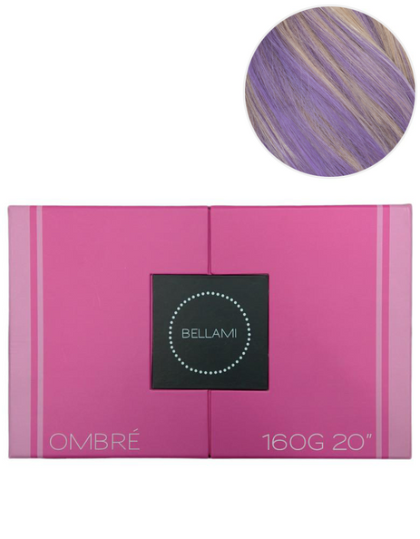 BELLAMI 160g 20" Ombre Dirty Blonde #18 - Dirty Blonde / Lavender Hair Extensions