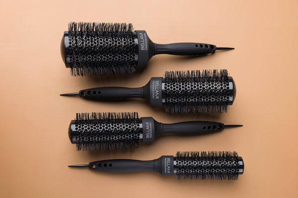 BELLAMI PROFESSIONAL ROUND NYLON STYLING BRUSHES