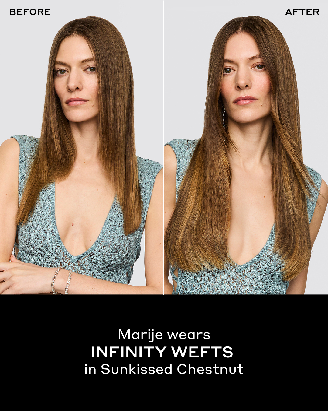 Hair Extensions Before & After: Real Transformations