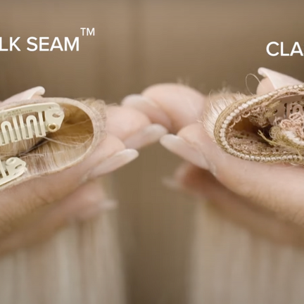 Choose Your Fighter: Silk Seam™ vs. Classic Hair Extensions