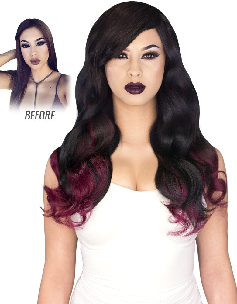 BELLAMI Ombre 160g 20" Clip In Hair Extensions BELLAMI BELLAMI Hair