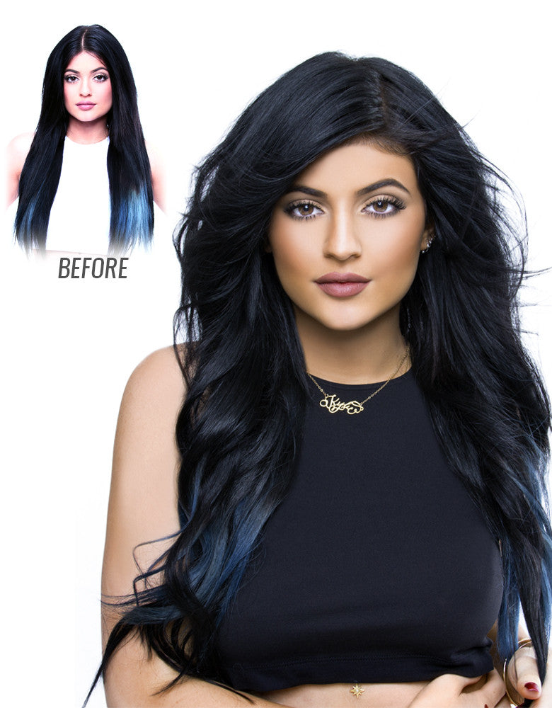 Kylie jenner clip in hair extensions Clearance