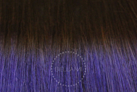 BELLAMI 160g 20" Ombre #2/Violet Hair Extensions