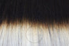 BELLAMI 160g 20" Ombre #1B - Off Black / Platinum Hair Extensions