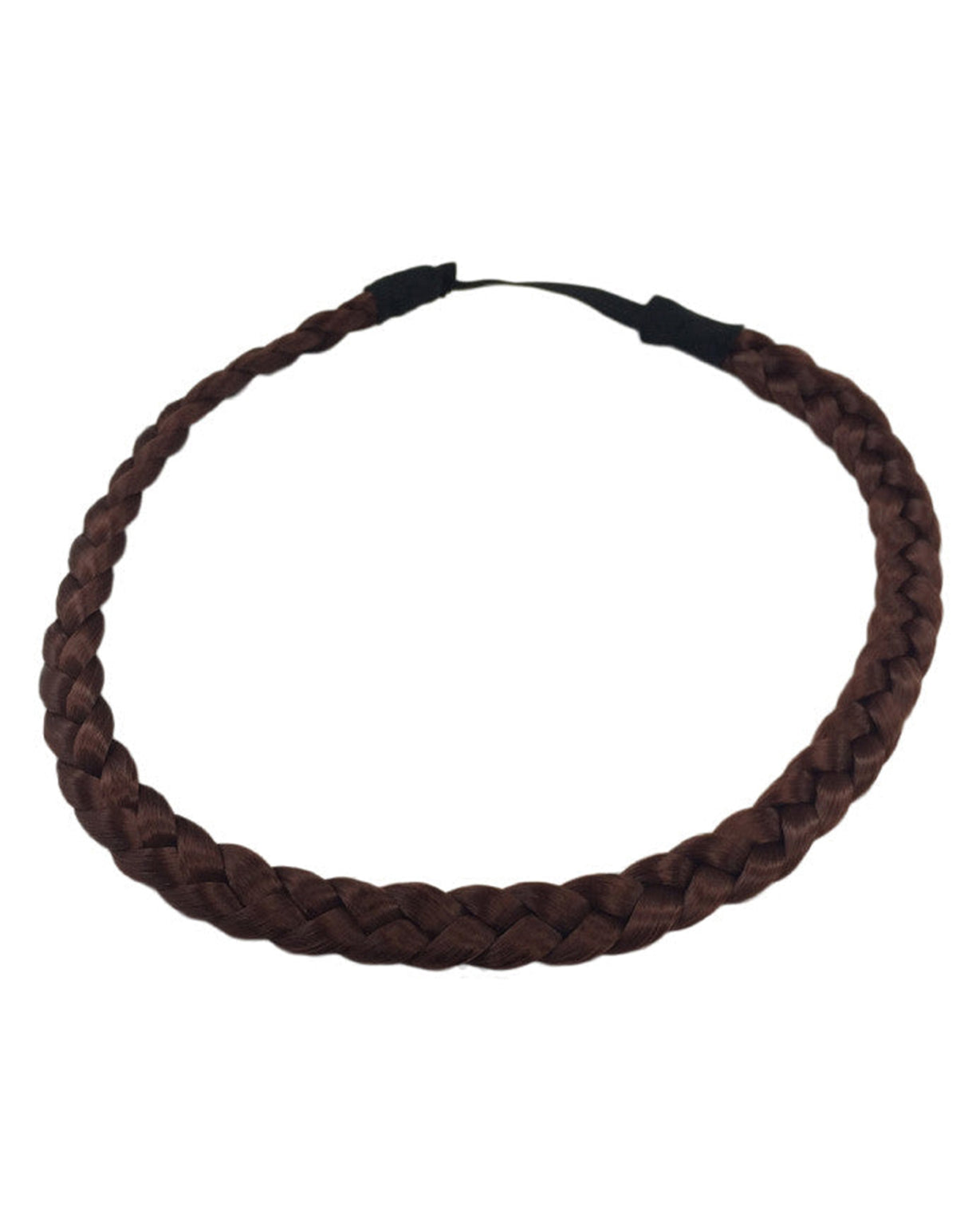 Vibrant Braided Headbands - Set of Three BOYIVI Velvet Braided Headbands 3-Piece Set for Women - Dark  main image 3