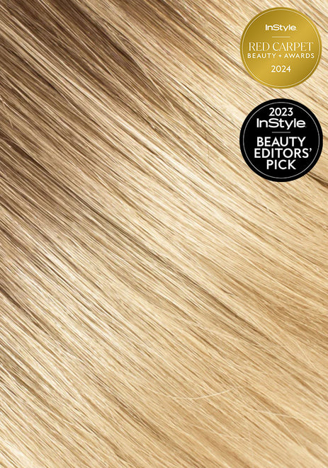 BELLAMI Silk Seam 140g 16" Rooted Ash Brown/Honey Blonde (8/20/24/60) Hair Extensions