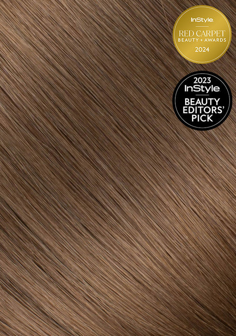 BELLAMI Silk Seam 180g 20" Ash Brown (8) Hair Extensions
