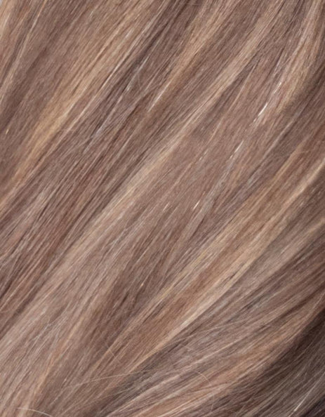 BELLAMI Silk Seam 50g 18" Volumizing Weft Ash Bronde/Strawberry Blonde Ombre (O21/27)