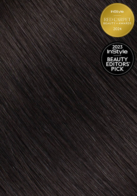 BELLAMI Silk Seam 180g 20" Off Black (1B) Hair Extensions