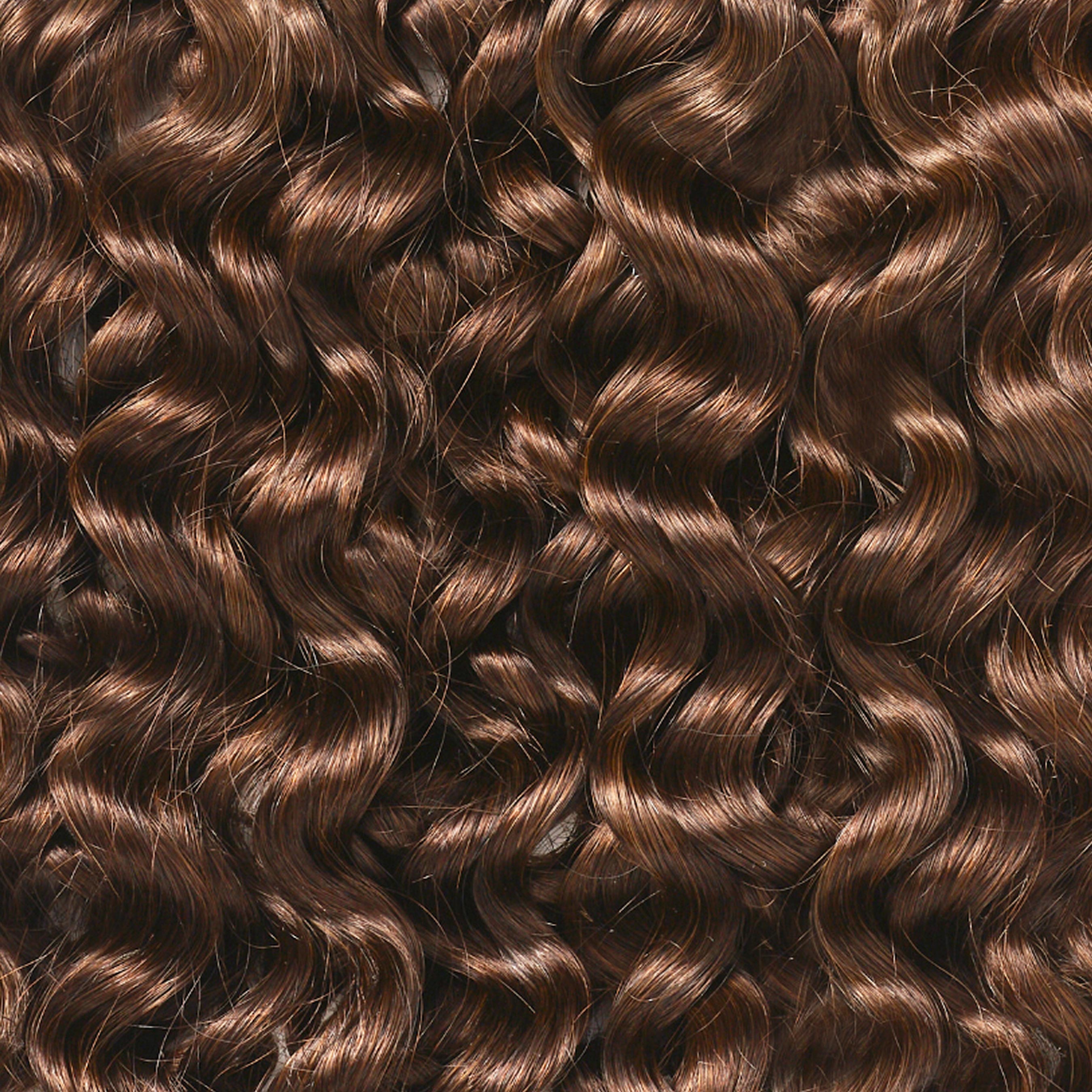 Silk Seam™ Textured Clip-In, Chestnut Brown 3C