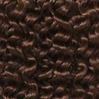 Silk Seam™ Textured Clip-In, Chocolate Brown #4 Natural 3C