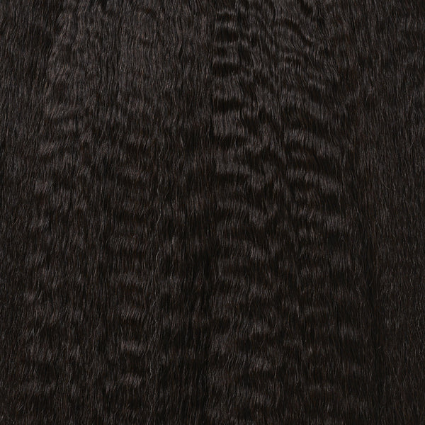 Silk Seam™ Textured Clip-In, Off Black Blowout – BELLAMI Hair
