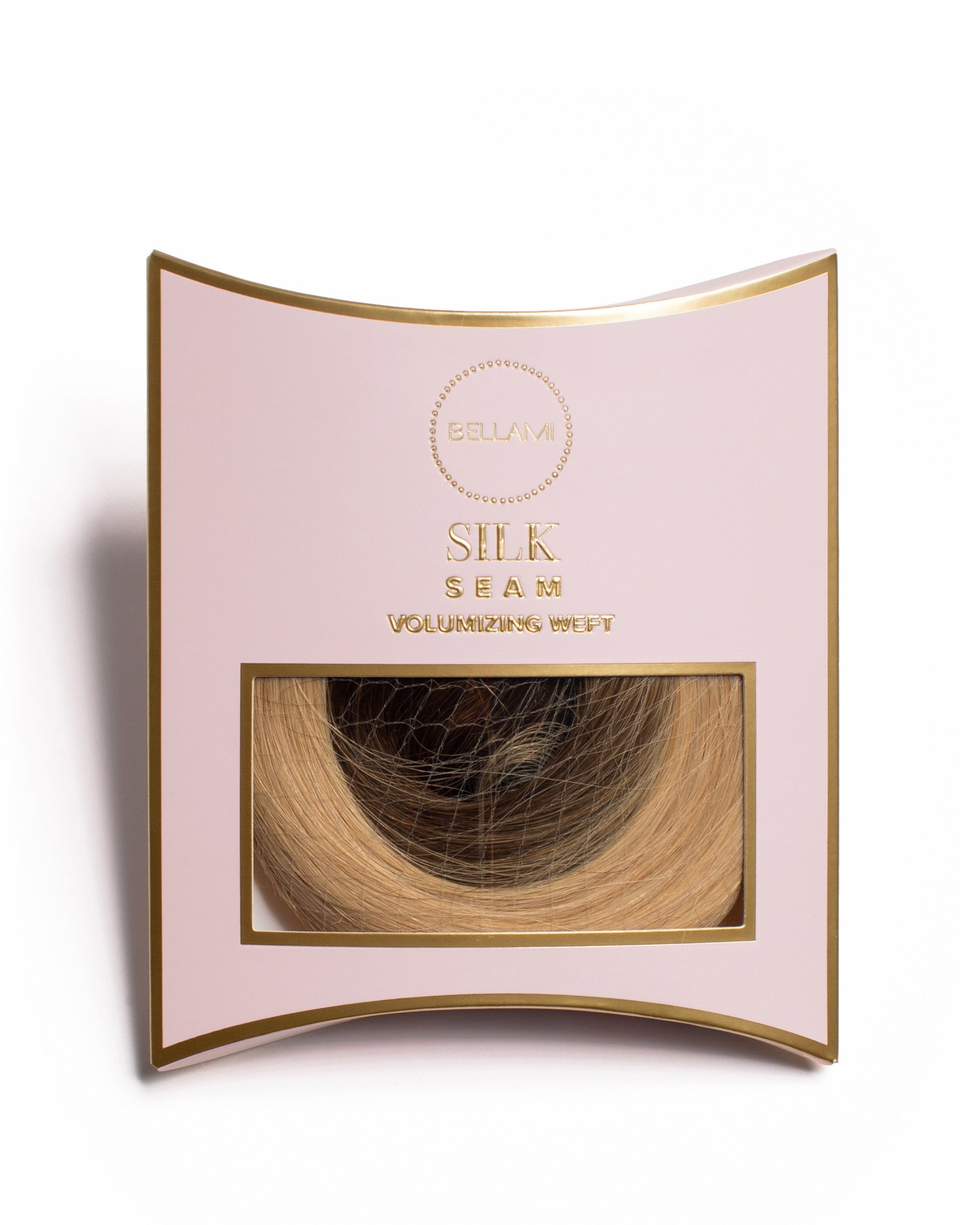 Silk Seam Volumizing Weft, Warm Brown/Honey Blonde| Bella