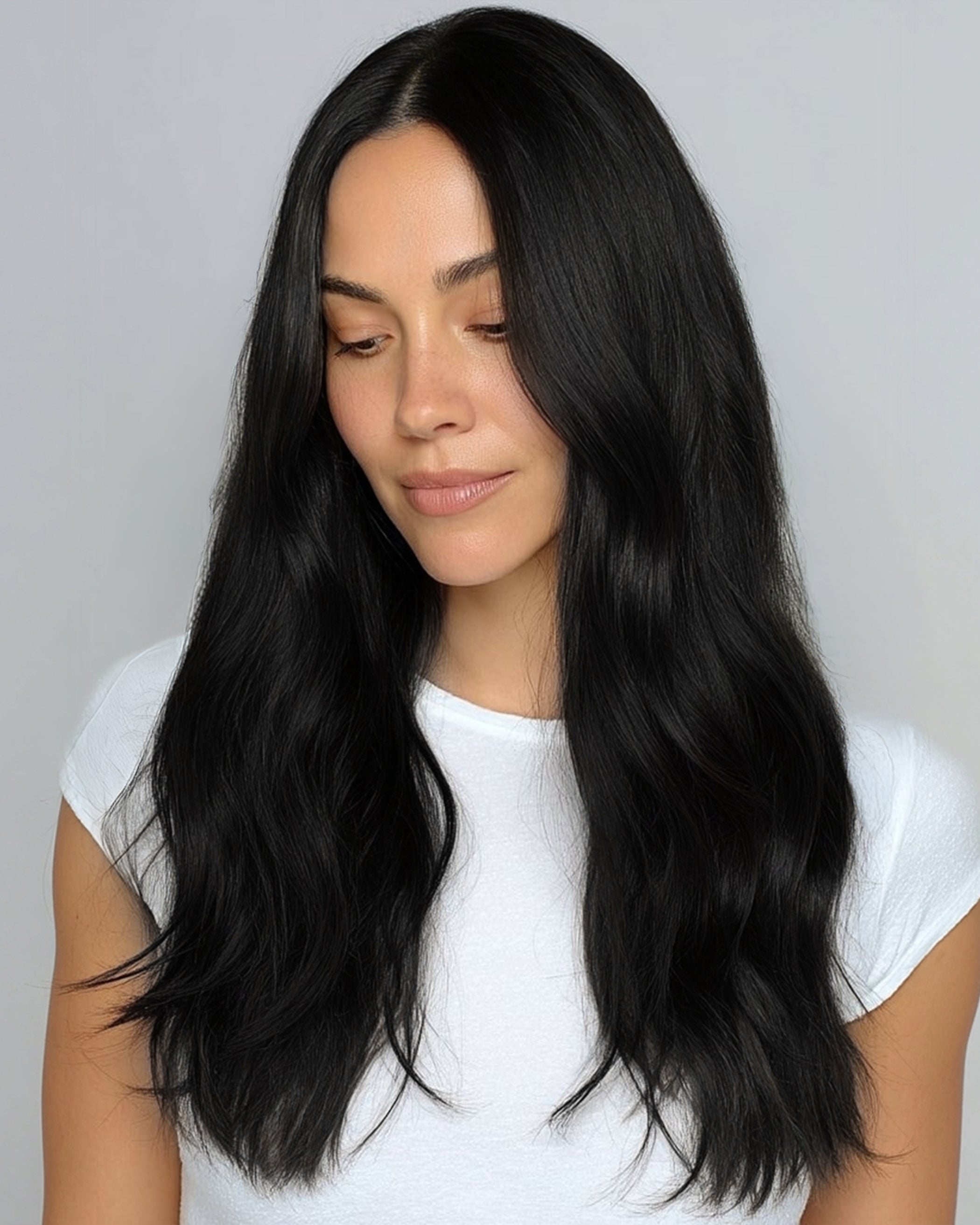 Silk Seam Clip-In, Jet Black| Bellami Hair - BELLAMI Hair