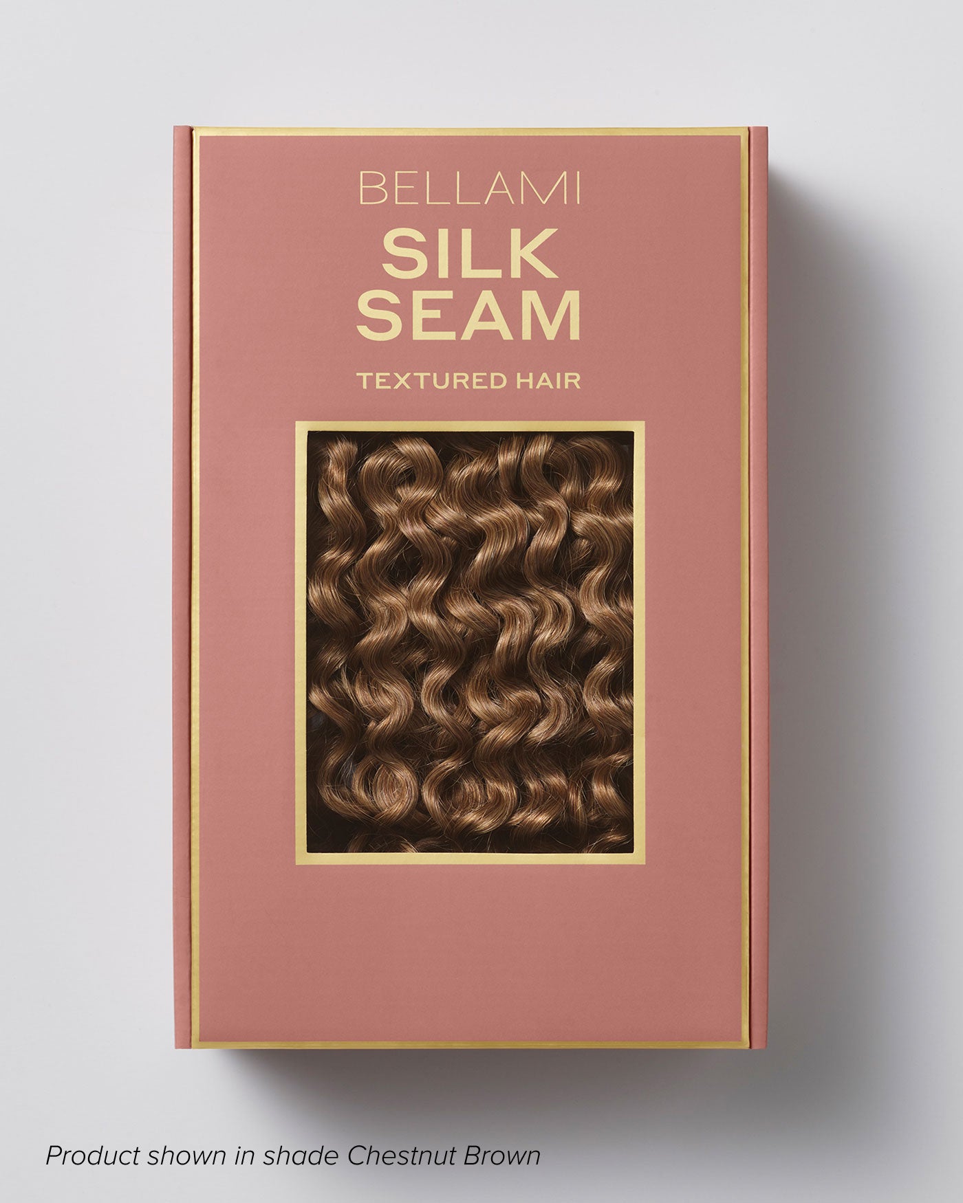 Silk Seam™ Textured Clip-In Hair Extensions - Chocolate Brown - 3A