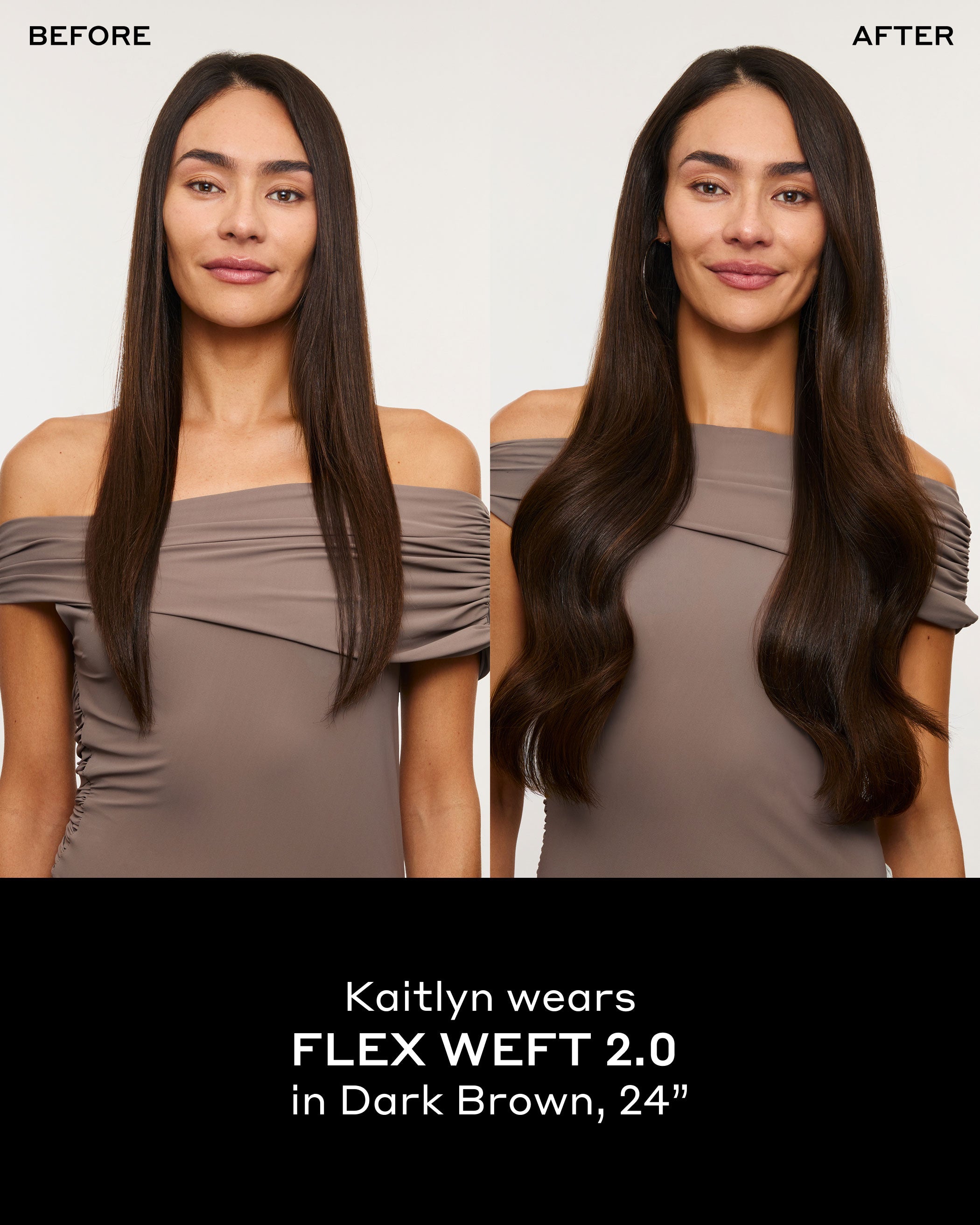 Flex Weft 2.0, Mocha Cookie™ #2/2/6 Eric Vaughn Rooted - BELLAMI Hair