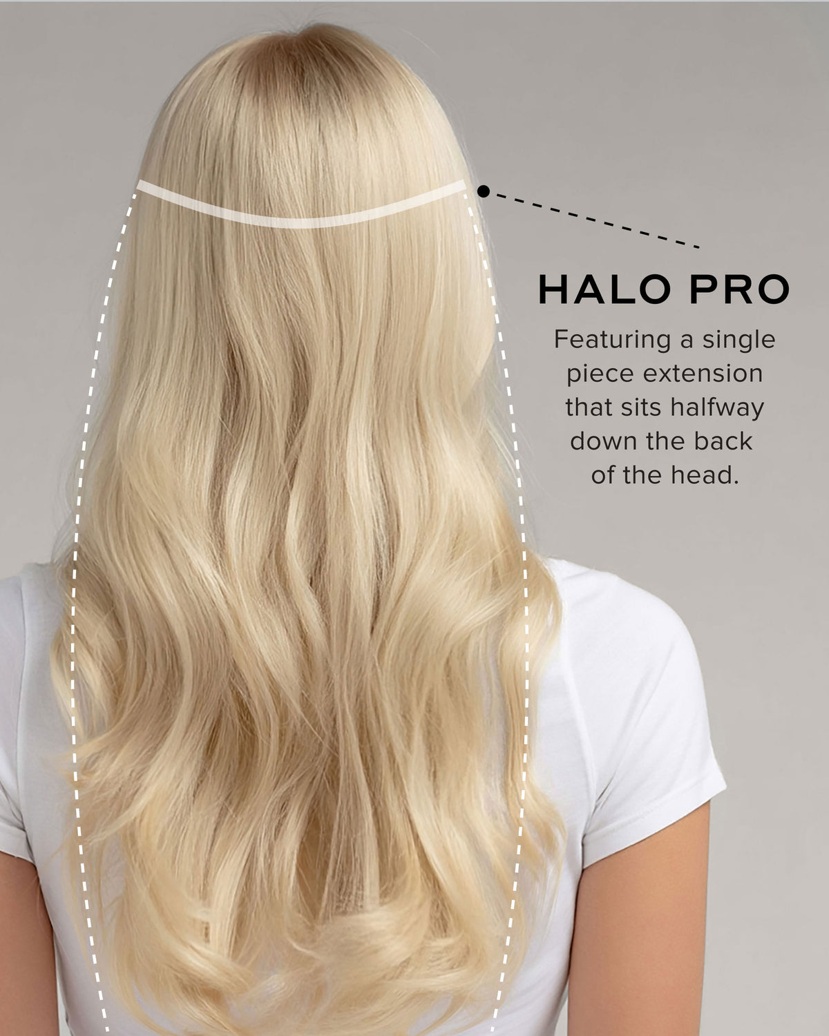 Pro Extensions Halo Pro Hair Extensions Kit, Ash Blonde #60 | BELLAMI HAIR – BELLAMI Hair