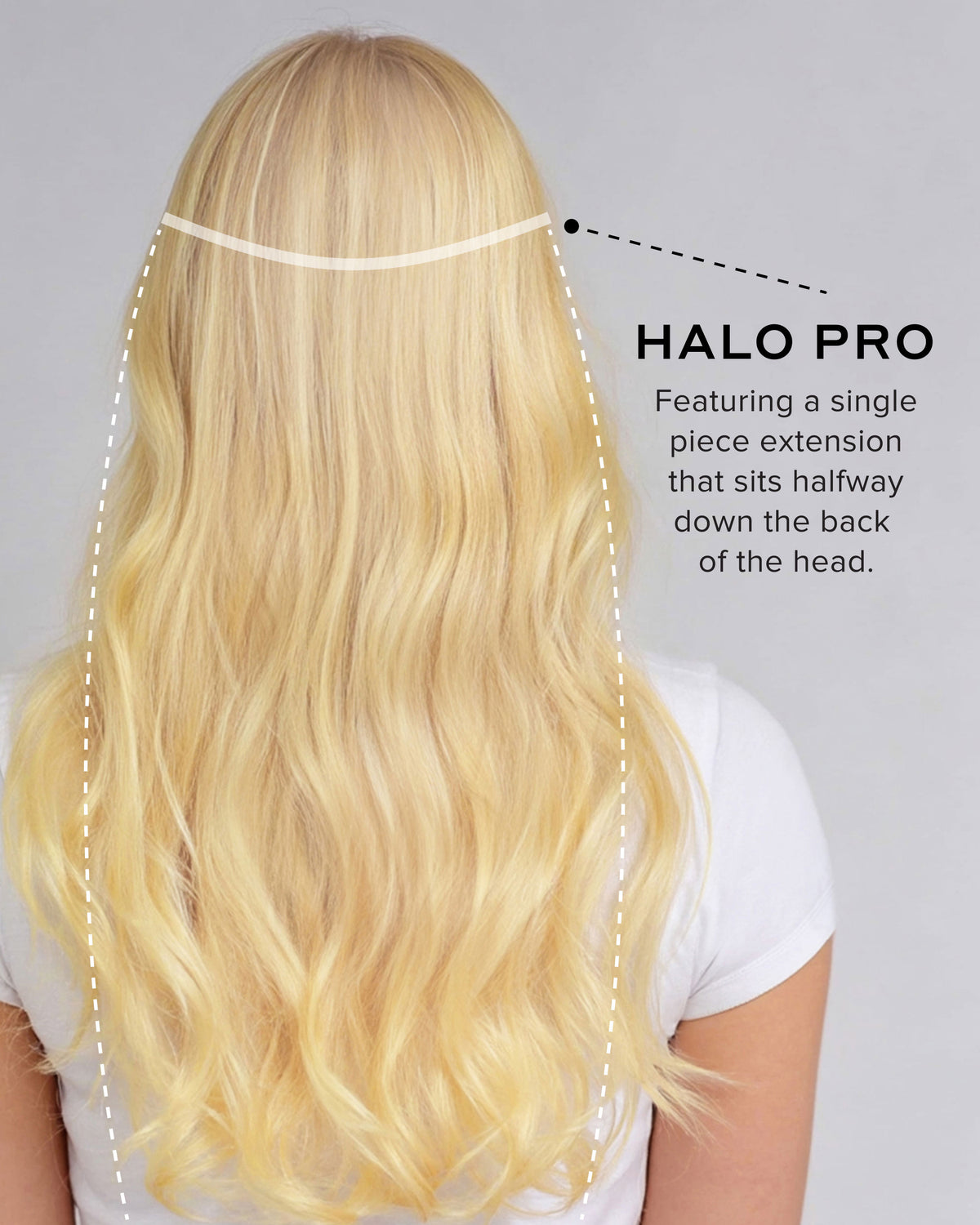 Halo Pro Hair Extensions Kit, Beach Blonde #613 | BELLAMI 