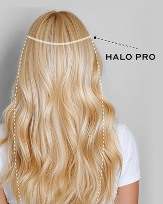 Halo Pro Extensions Kit, Butter Blonde #P10/16/60 Natural