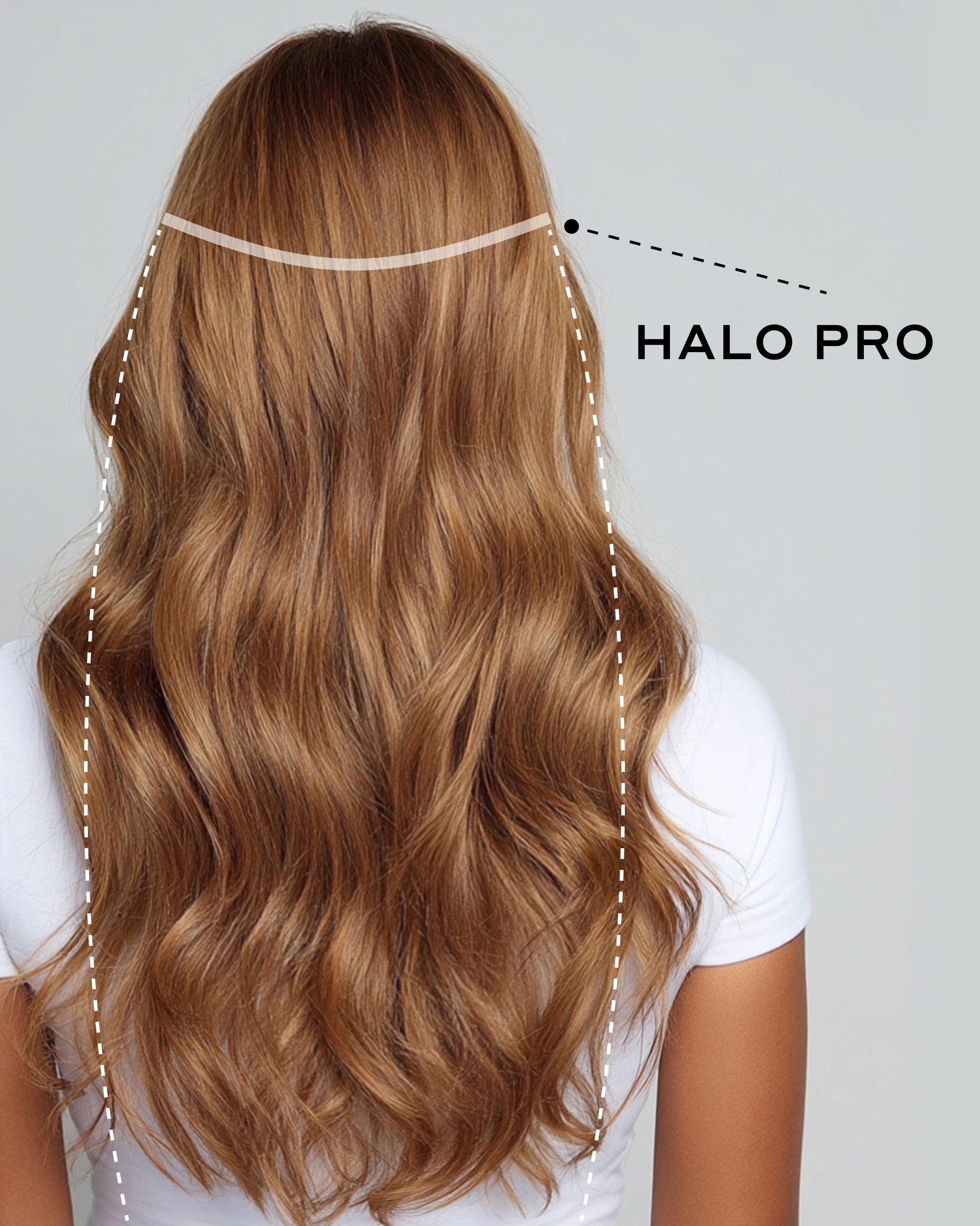 Halo Pro Hair Extensions Kit, Chestnut Brown #6 | BELLAMI HAIR