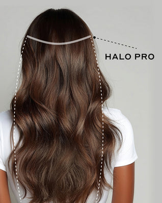 Halo Pro Extensions Kit, Chocolate Brown #4 Natural
