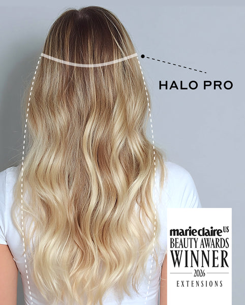 Halo Pro Hair Extensions Kit, Pearl Blonde #8C/88 | BELLAMI HAIR