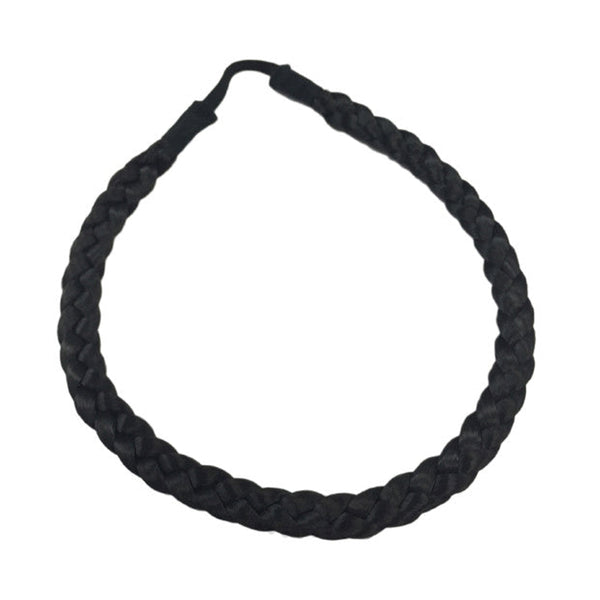Braided Hairband, Off Black| Bellami Hair – BELLAMI Hair