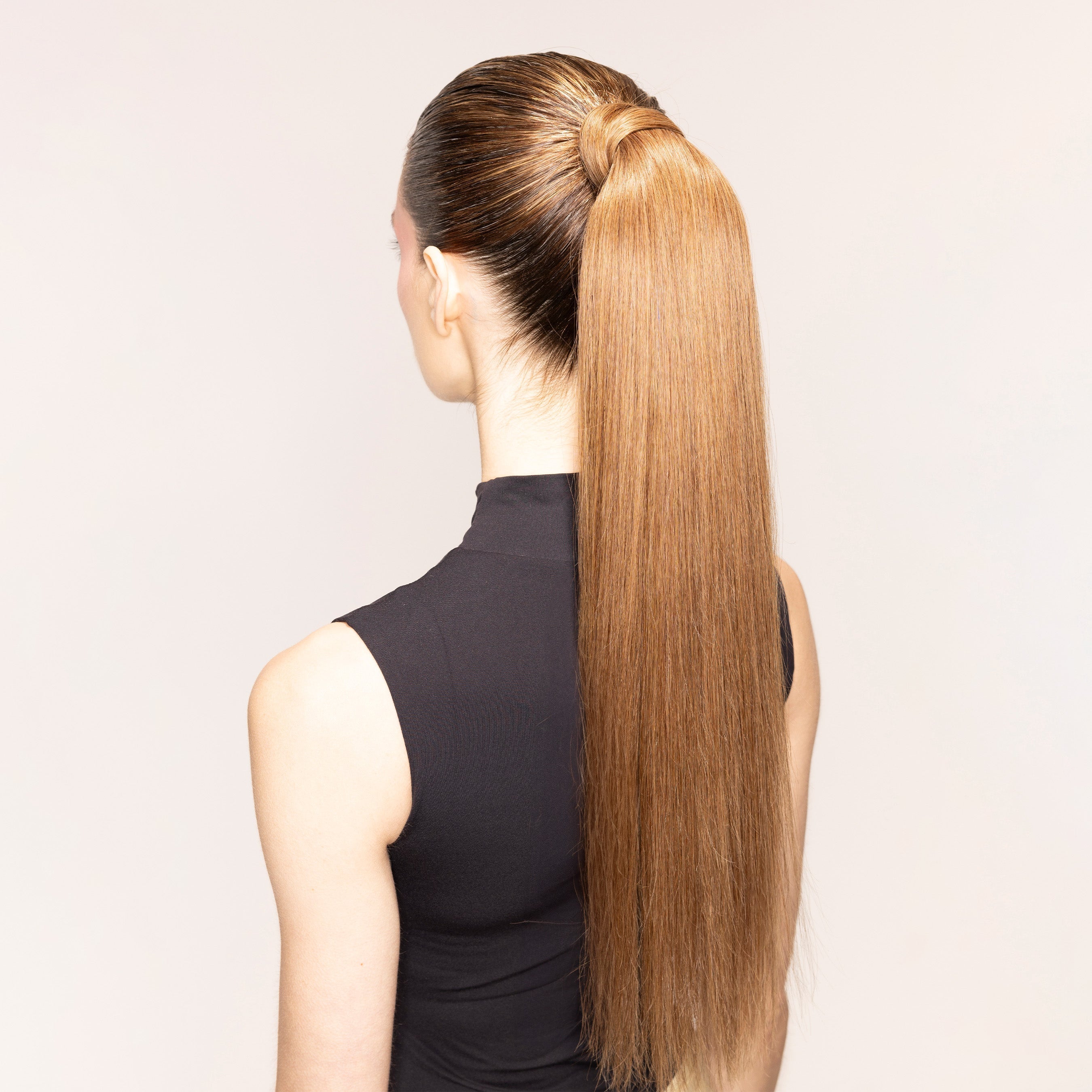 Andrew Fitzsimons Ponytail, Chestnut Brown| Bellami Hair – BELLAMI Hair
