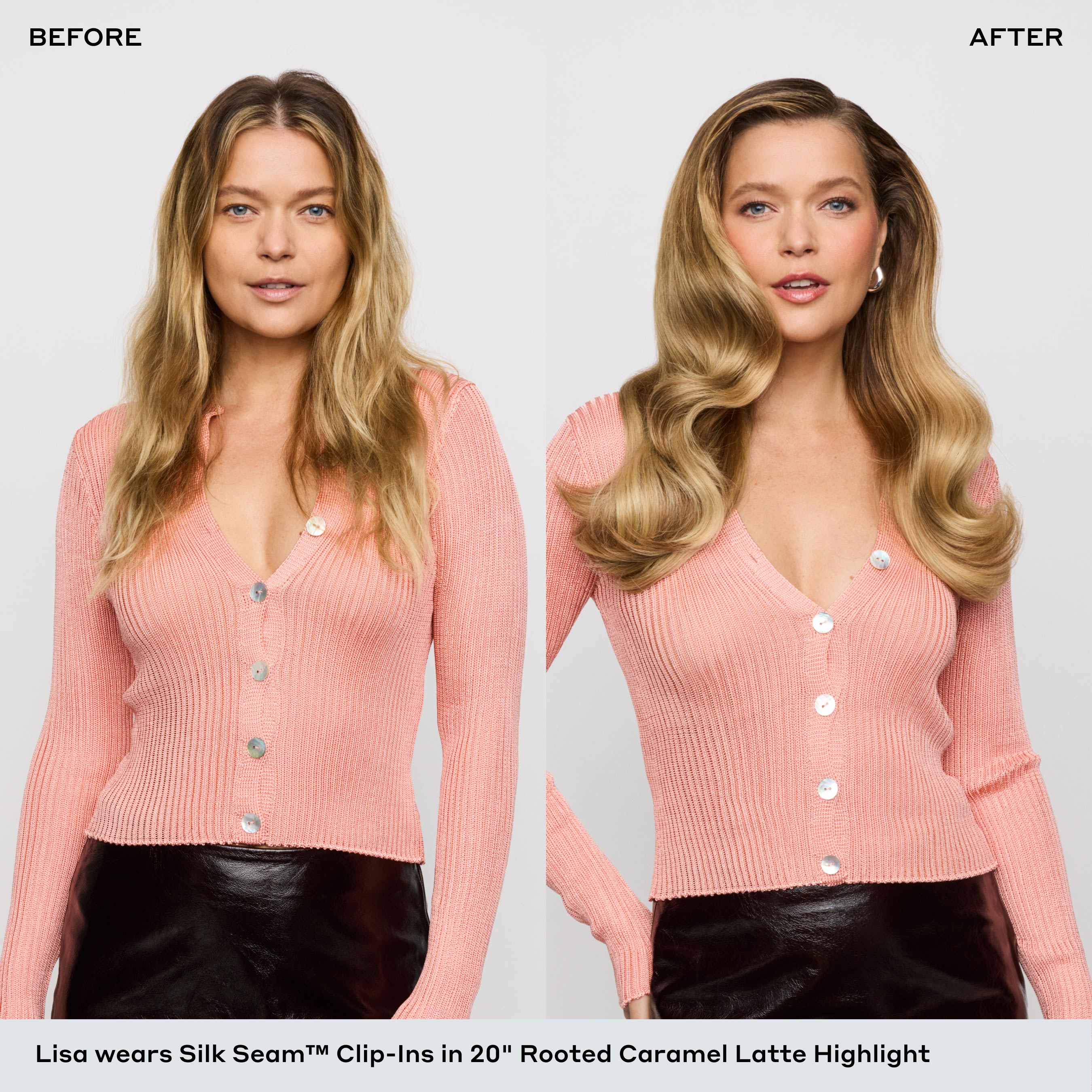 Silk Seam Volumizing Weft, Bronzed Caramel| Bellami Hair – BELLAMI