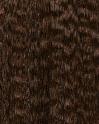 Silk Seam™ Textured Clip-In, Chocolate Brown #4 Natural Blowout