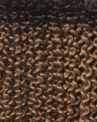Silk Seam™ Textured Clip-In Hair Extensions - Dark Brown/Ash Brown - 3C
