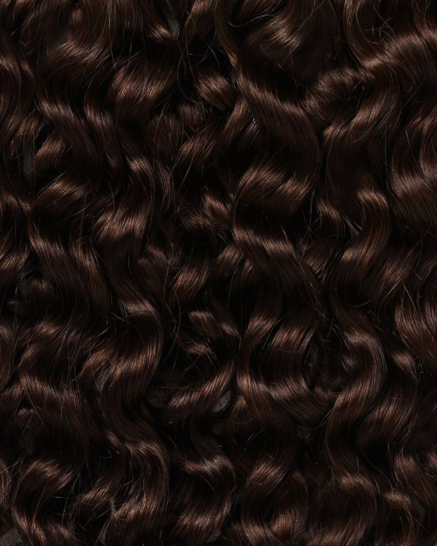 BELLAMI Dark Brown Clip-In Weft Hair Extensions - Glossy Dark Brown PDP_SilkSeam_onmodel_dark_mapl  main image 2