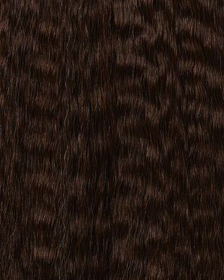 Silk Seam™ Textured Clip-In, Dark Brown #2 Natural Blowout