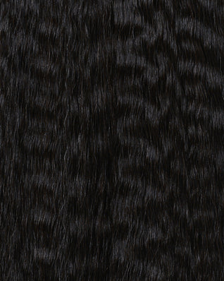 Silk Seam™ Textured Clip-In, Jet Black #1 Natural Blowout