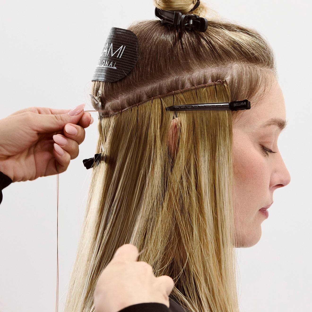 Weft Hair Extensions - BELLAMI Hair