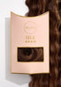 BELLAMI Silk Seam 22" 240g Dark Honey Cocoa Highlight Hair Extensions