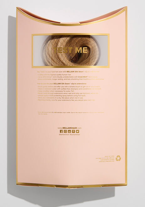 BELLAMI Silk Seam 18" 140g Vanilla Latte Highlight Hair Extensions
