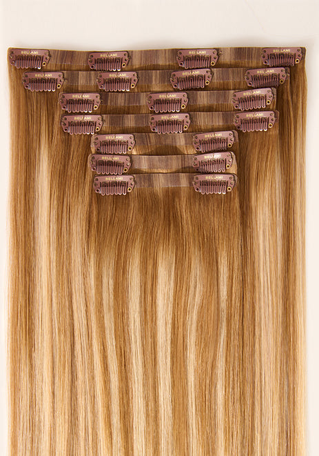 BELLAMI Silk Seam 26" 360g Vanilla Latte Highlight Hair Extensions