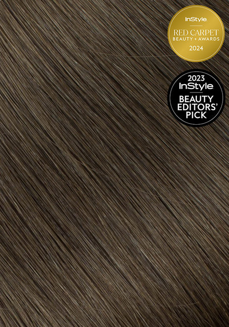 BELLAMI Silk Seam 180g 20" Walnut Brown (3) Hair Extensions