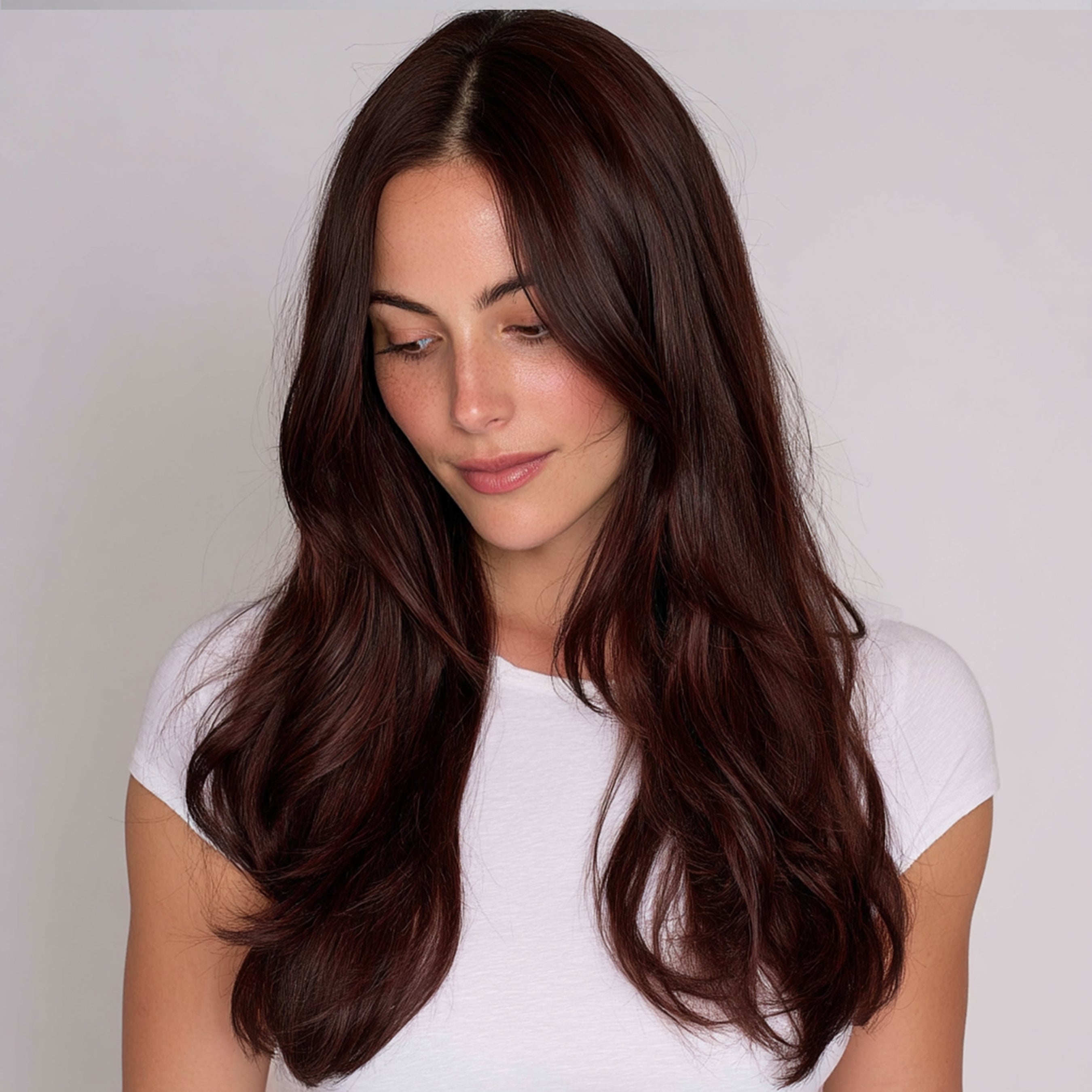Silk Seam Clip-In, Dark Maple Brown| Bellami Hair – BELLAMI Hair